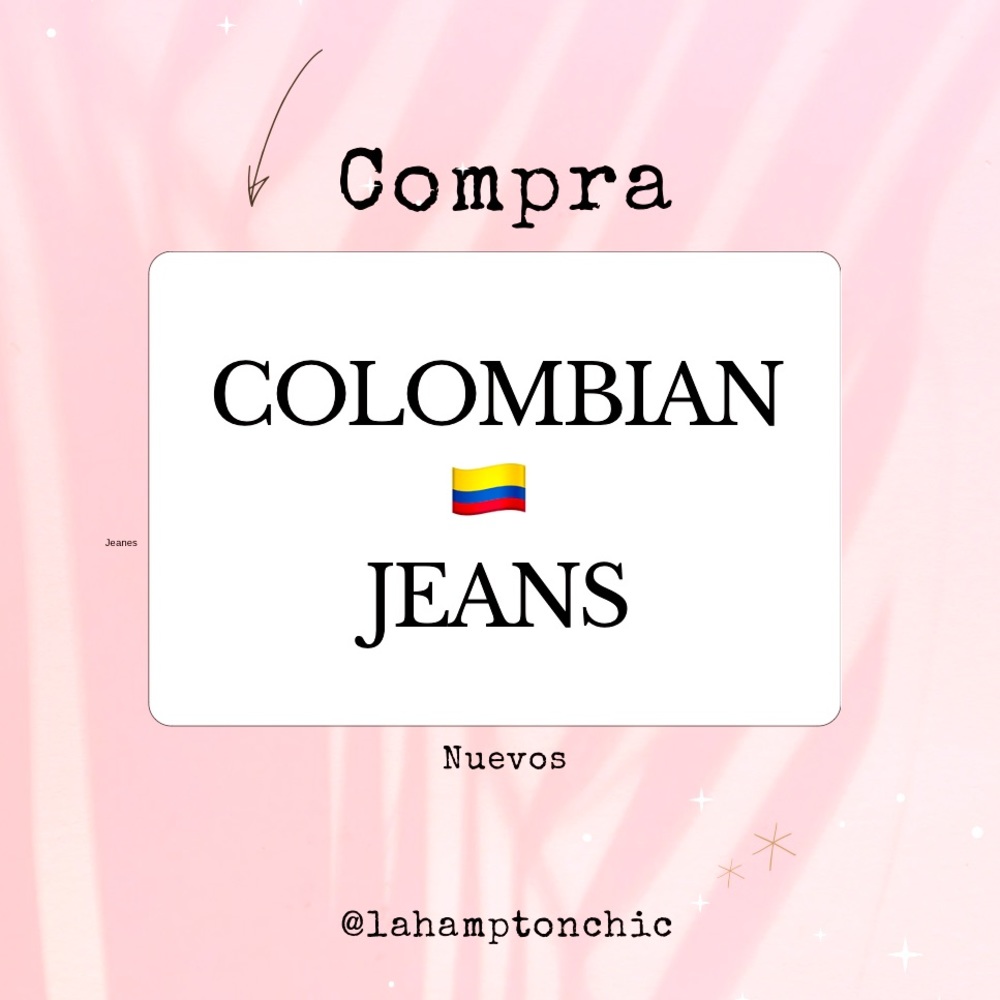 Jeans colombianos